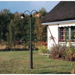 Konstsmide 555-750 Vega Pylväsvalaisin, Ei Sis.pylvästä -Konstsmide Kauppa 7318305557505 2