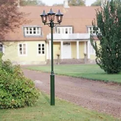 Konstsmide 573-600 Virgo Vihreä Pylväsvalaisin -Konstsmide Kauppa 7318305736009 2