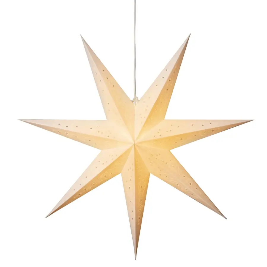Konstsmide 5922-200 78cm Valkoinen Paperitähti 4 Konstsmide 5922-200 78cm Valkoinen Paperitähti - Image 2