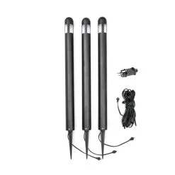 Konstsmide 7452-750 Amalfi Musta Puutarhaspotti 12V