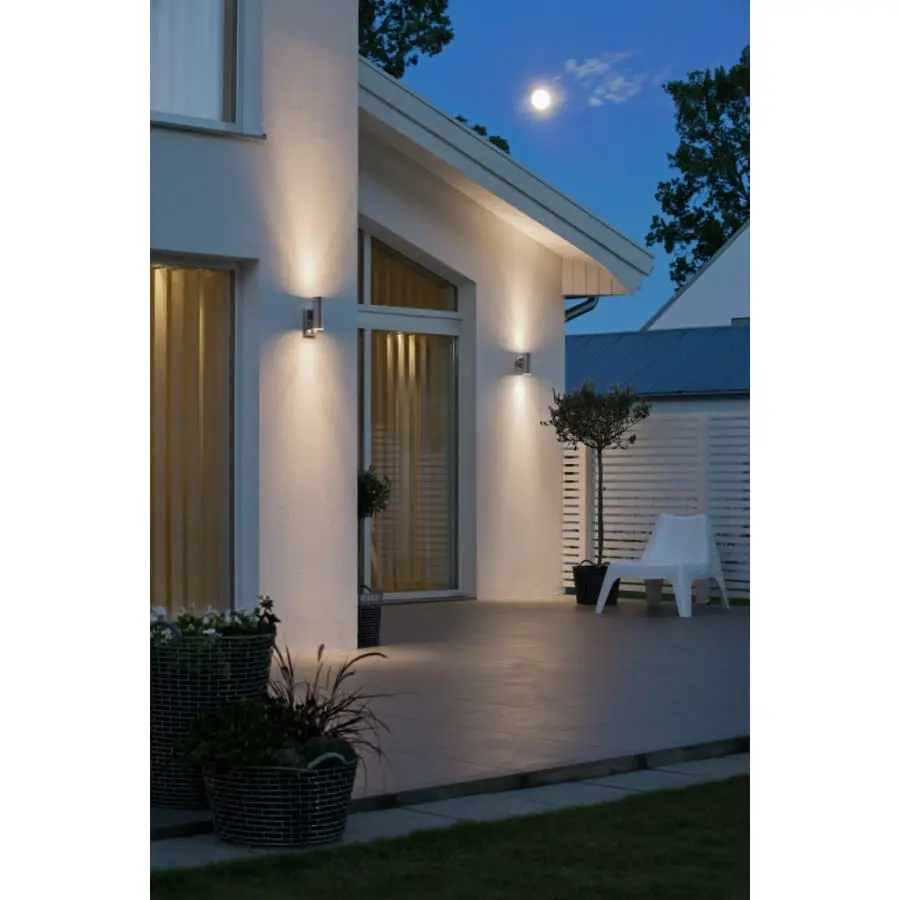 Konstsmide 7542-000 Modena Ruostumaton Teräs Seinävalaisin 5 Konstsmide 7542-000 Modena Ruostumaton Teräs Seinävalaisin - Image 3