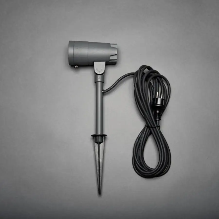 Konstsmide 7860-370 Andria Tummanharmaa Puutarhaspotti 4 Konstsmide 7860-370 Andria Tummanharmaa Puutarhaspotti - Image 2