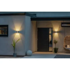 Konstsmide 7877-370 Pavia Tummanharmaa Seinävalaisin -Konstsmide Kauppa 7318307877373 3