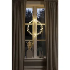 Konstsmide 1788-303 45cm Hopeakoriste Kranssi -Konstsmide Kauppa 7318307883039 4