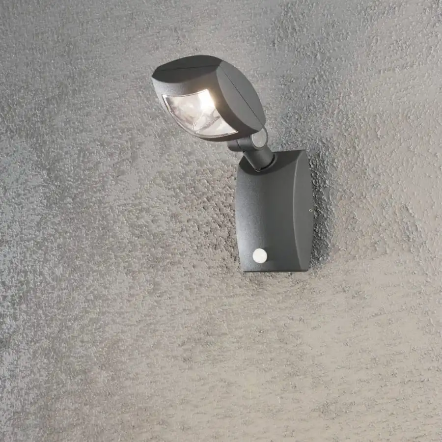 Konstsmide 7937-370 Latina Tummanharmaa Seinävalaisin 4 Konstsmide 7937-370 Latina Tummanharmaa Seinävalaisin - Image 2