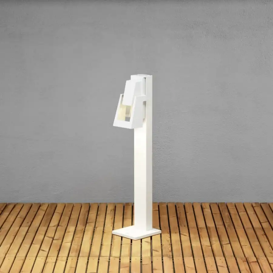 Konstsmide 7983-250 Potenza Valkoinen Pollarivalaisin 4 Konstsmide 7983-250 Potenza Valkoinen Pollarivalaisin - Image 2