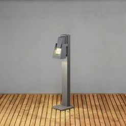 Konstsmide 7983-370 Potenza Tummanharmaa Pollarivalaisin -Konstsmide Kauppa 7318307983371 2