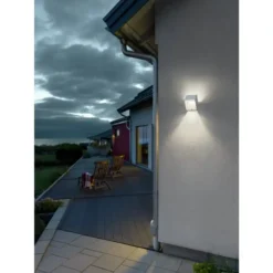 Konstsmide 7988-250 Pescara Valkoinen Seinävalaisin -Konstsmide Kauppa 7318307988253 3