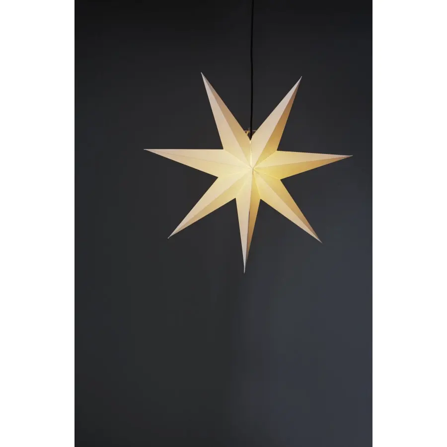 Star Frozen 70cm Valkoinen Paperitähti 4 Star Frozen 70cm Valkoinen Paperitähti - Image 2