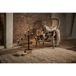 Star Milano Mattamusta Kynttelikkö -Konstsmide Kauppa 7391482031839 5