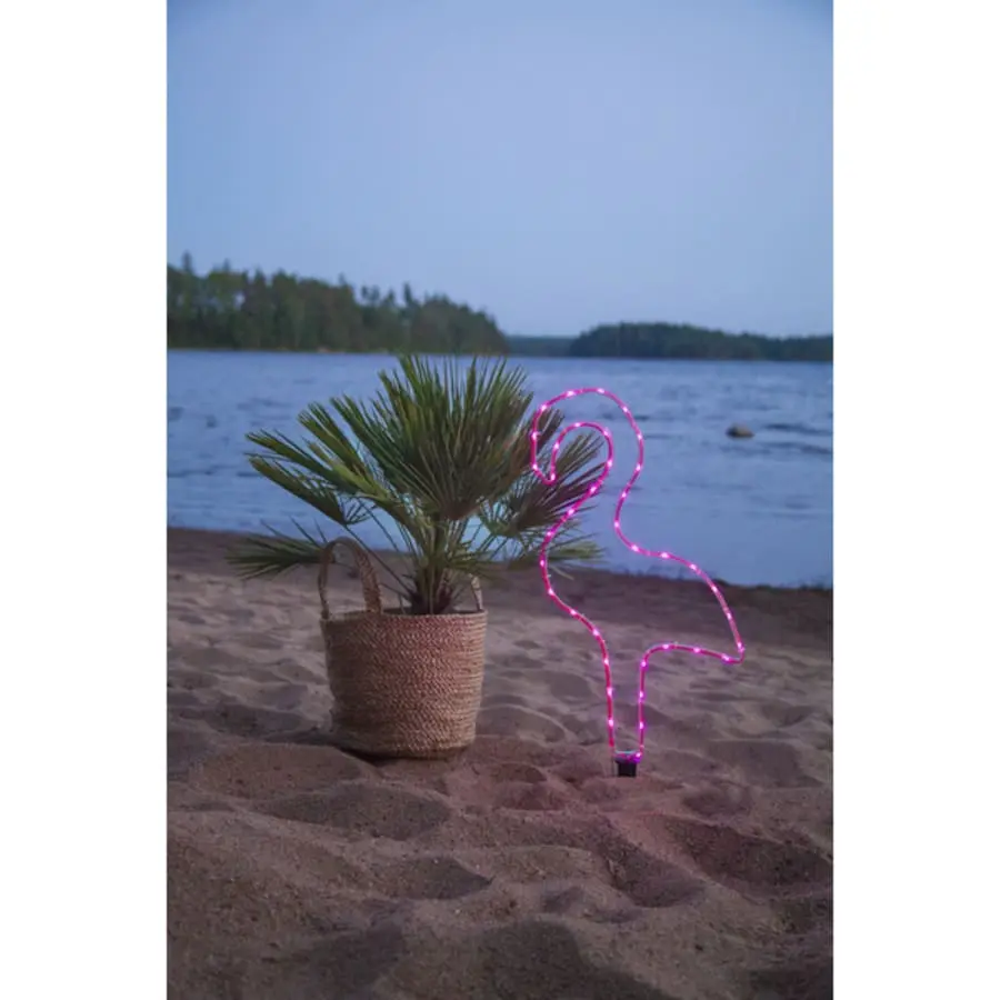 Star Silhouette Flamingo Led Koristevalo Ulkokäyttöön 4 Star Silhouette Flamingo Led Koristevalo Ulkokäyttöön - Image 2