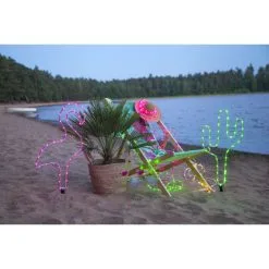 Star Silhouette Flamingo Led Koristevalo Ulkokäyttöön 7 Star Silhouette Flamingo Led Koristevalo Ulkokäyttöön -Konstsmide Kauppa 7391482035288 3