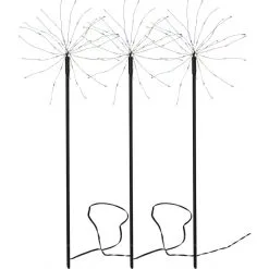 Star Firework 3 Kpl RGB Led Ulkokoristevalo