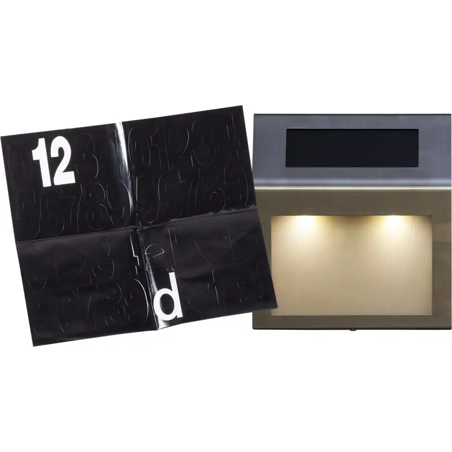 Star Wally 20cm Aurinkokennonumerovalaisin 3 Star Wally 20cm Aurinkokennonumerovalaisin