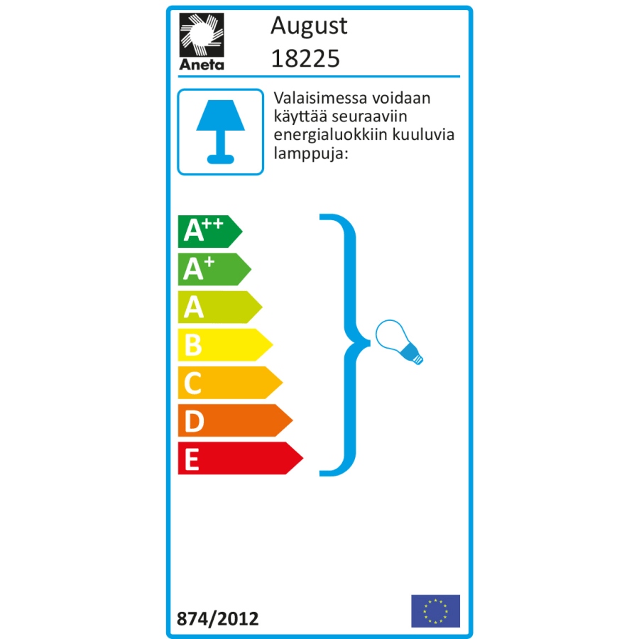 Aneta Lighting August 28cm Pöytävalaisin 4 Aneta Lighting August 28cm Pöytävalaisin - Image 2