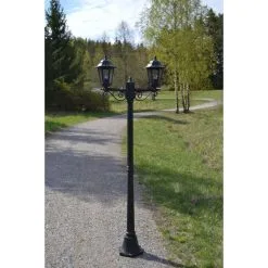 Noor Milano Mini 2-osainen Pylväsvalaisin -Konstsmide Kauppa 8019093153090 2