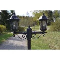 Noor Milano Mini 2-osainen Pylväsvalaisin -Konstsmide Kauppa 8019093153090 3