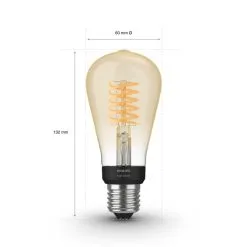 Philips Hue White E27 550lm Filamentti ST64 Led-älylamppu -Konstsmide Kauppa 8718699688868 3