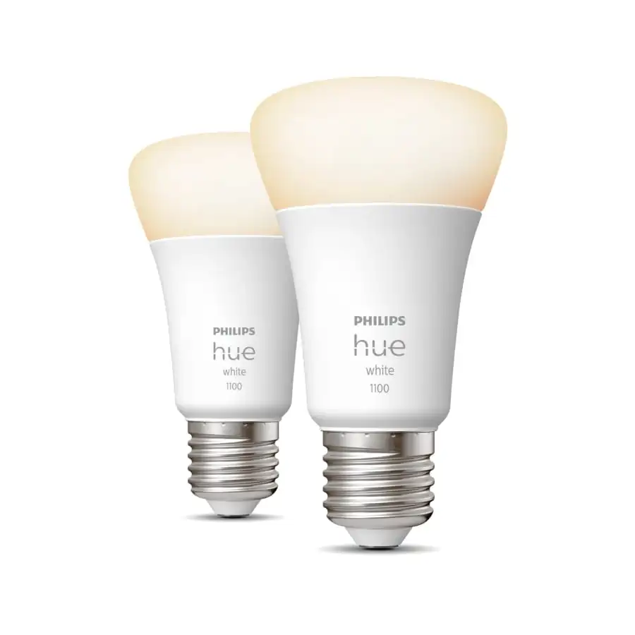 Philips Hue White E27 1055lm 9.5W 2kpl Led-älylamppu 4 Philips Hue White E27 1055lm 9.5W 2kpl Led-älylamppu - Image 2