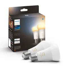 Philips Hue White Ambiance E27 1055lm 8W 2kpl Led-älylamppu