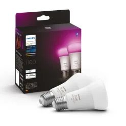 Philips Hue White And Color Ambiance E27 1055lm 9W 2kpl Led-älylamppu