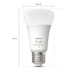 Philips Hue White And Color Ambiance E27 1055lm 9W 2kpl Led-älylamppu -Konstsmide Kauppa 8719514291317 3