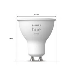 Philips Hue White GU10 400lm 5.2W Led-älylamppu -Konstsmide Kauppa 8719514340060 3