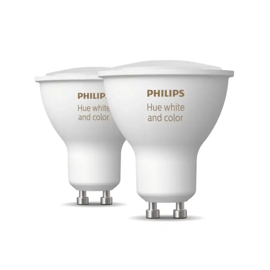 Philips Hue White And Color Ambiance GU10 350lm 4.3W 2kpl Led-älylamppu 5 Philips Hue White And Color Ambiance GU10 350lm 4.3W 2kpl Led-älylamppu - Image 3