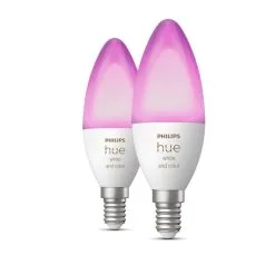 Philips Hue White And Color Ambiance E14 470lm 5.3W 2kpl Led-älylamppu -Konstsmide Kauppa 8719514356719 2
