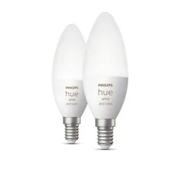 Philips Hue White And Color Ambiance E14 470lm 5.3W 2kpl Led-älylamppu -Konstsmide Kauppa 8719514356719 4