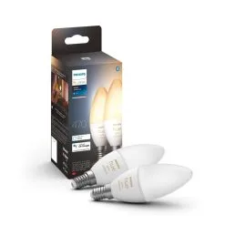 Philips Hue White Ambiance E14 470lm 5.2W 2kpl Led-älylamppu