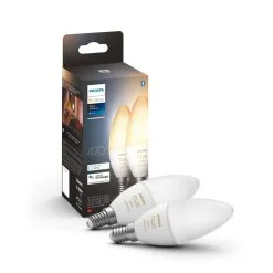 Philips Hue White Ambiance E14 470lm 5.2W 2kpl Led-älylamppu -Konstsmide Kauppa 8719514356733 5