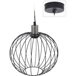 H&S 30cm Metalli Riippuvalaisin