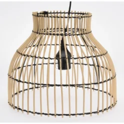H&S Bambu 36x36x30cm Riippuvalaisin