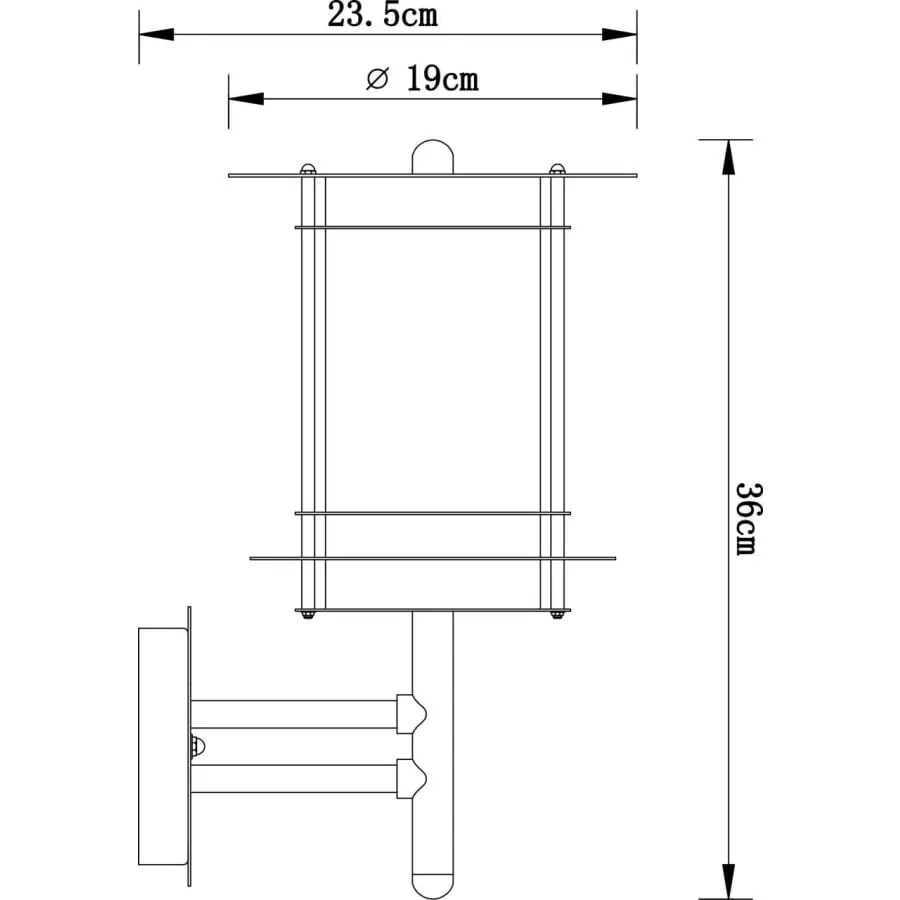 Globo Miami Ulkoseinävalaisin 4 Globo Miami Ulkoseinävalaisin - Image 2
