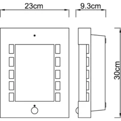 Globo Orlando Liiketunnistimella Ulkovalaisin -Konstsmide Kauppa 9007371173082 3