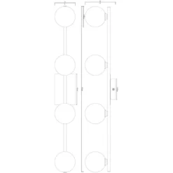 Globo Cardiff IP44 4-os Plafondi -Konstsmide Kauppa 9007371371426 2