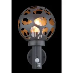 Globo Hilario Liiketunnistimella Ulkoseinävalaisin -Konstsmide Kauppa 9007371402830 5